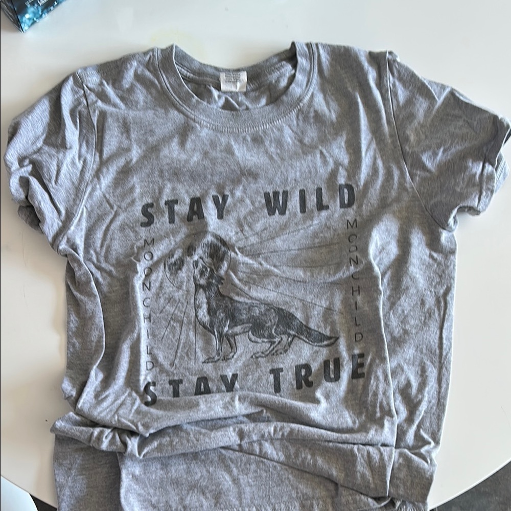 Gray Graphic T-Shirt